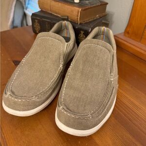 Margaritaville Footwear Men's Marina Canvas Boat Shoe, size 10.5